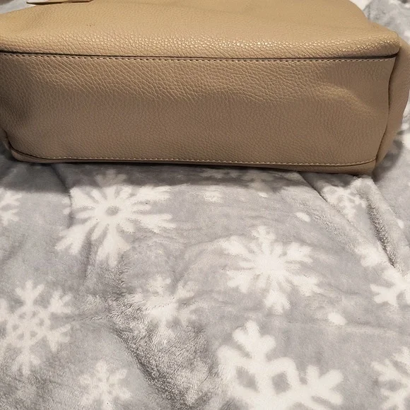 Steve Madden B Barker bag in Sand, removable pouch, Twilley, sueded lining, NWT - Picture 3 of 10